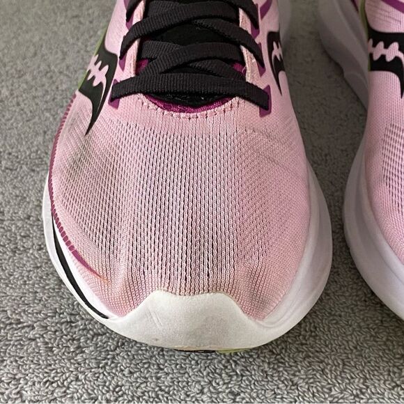 Saucony Womens 7.5 Kinvara 12 Athletic Sneakers Running Shoes S10619-25 Pink - Picture 4 of 12